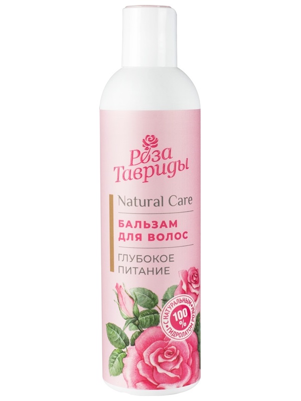 Бальзам для волос с натуральным гидролатом розы «Роза Тавриды» - Глубокое питание
